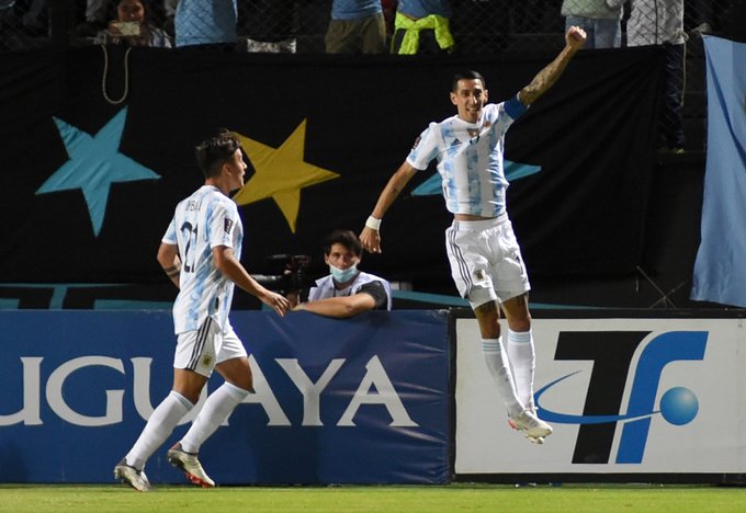 Argentina derrota 1-0 a Uruguay en Montevideo por la eliminatoria sudamericana