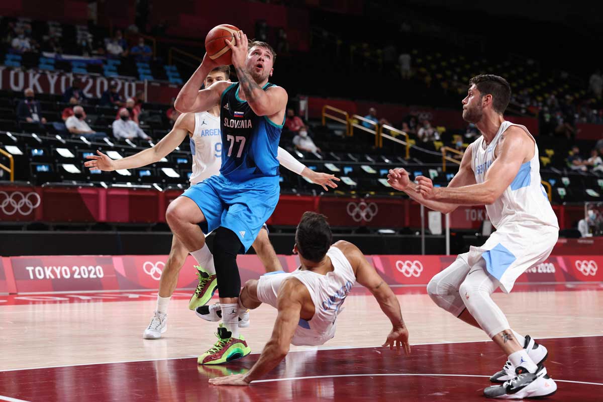 Argentina sucumbe en su debut ante Eslovenia en el baloncesto de Tokio 2020