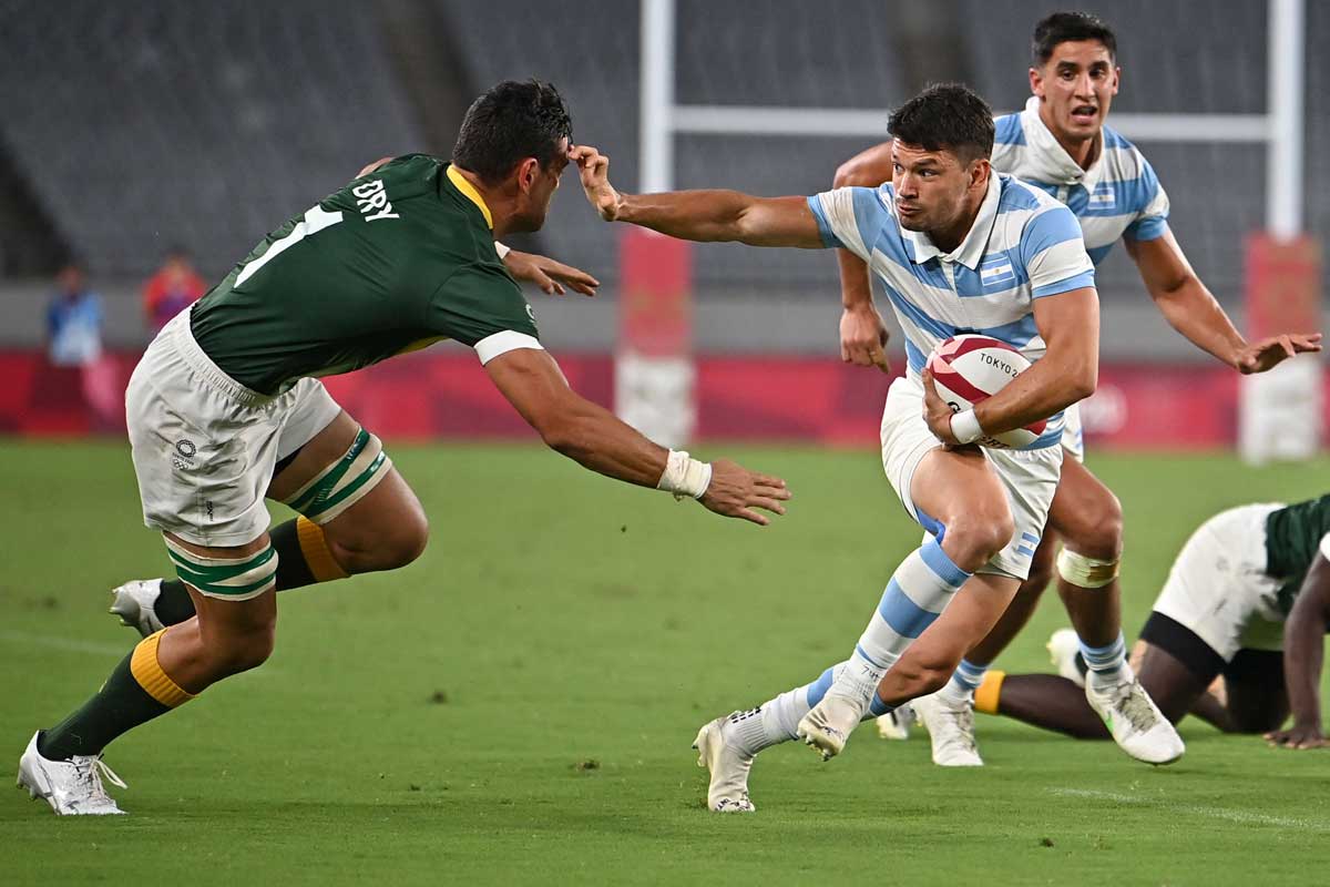 Los Pumas argentinos derrotan a Sudáfrica y avanzan a ‘semis’ del rugby olímpico