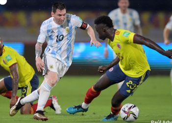 Colombia y Argentina empatan 2-2 en la eliminatoria sudamericana a Qatar-2022