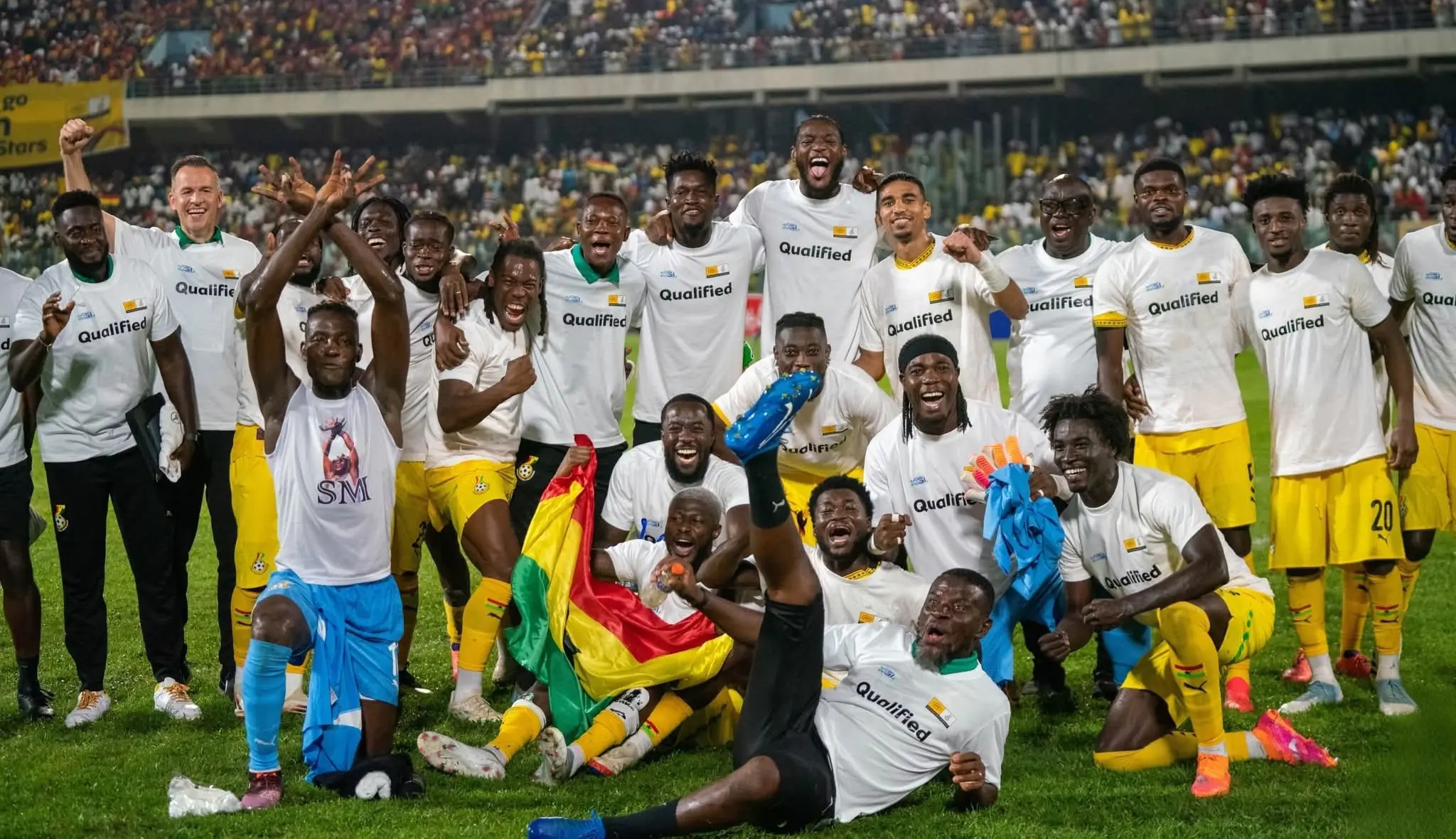 Ghana, vigesimoprimer clasificado para el Mundial de 2026