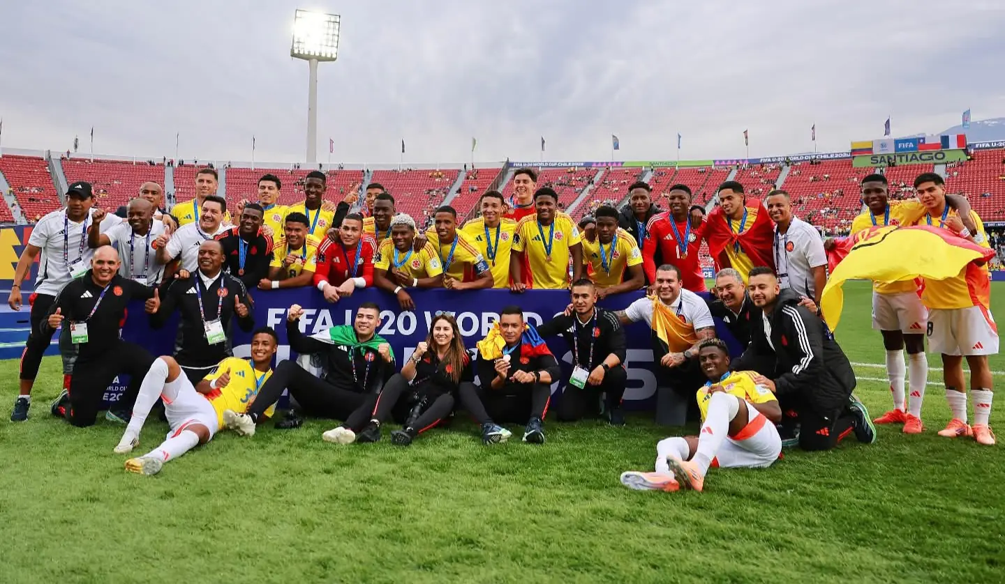 Colombia vence 1-0 a Francia y finaliza tercera del Mundial Sub-20