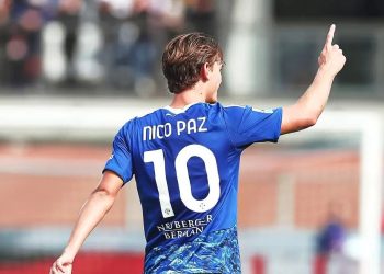 Nico Paz brilla en histórica victoria del Como contra Juventus