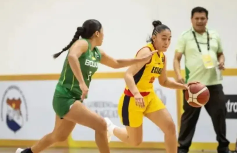 Bolivia pierde ante Ecuador en el sudamericano de básquet femenino