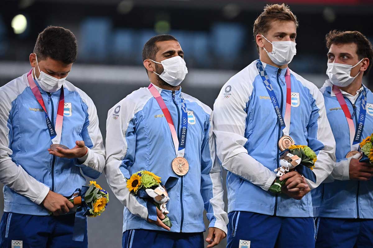 Argentina alcanza el bronce en rugby, su primera presea en Tokio 2020