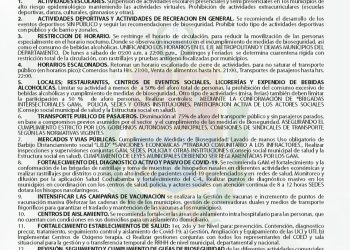 Deciden cuarentena rígida domingos y feriados en Cochabamba contra el COVID-19