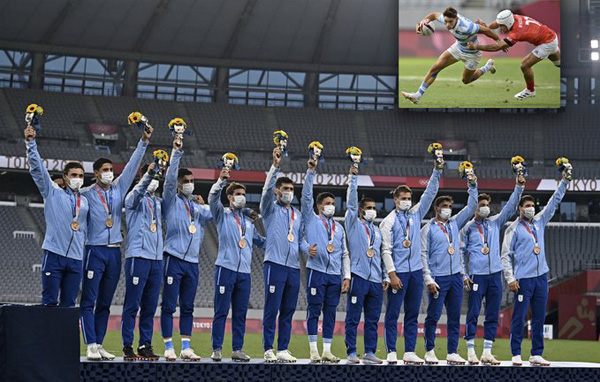 El rugby 7 ofrece a Argentina su primera medalla en Tokio-2020