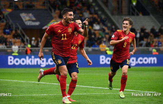España rompe el récord de Italia y jugará la final de la Liga de Naciones
