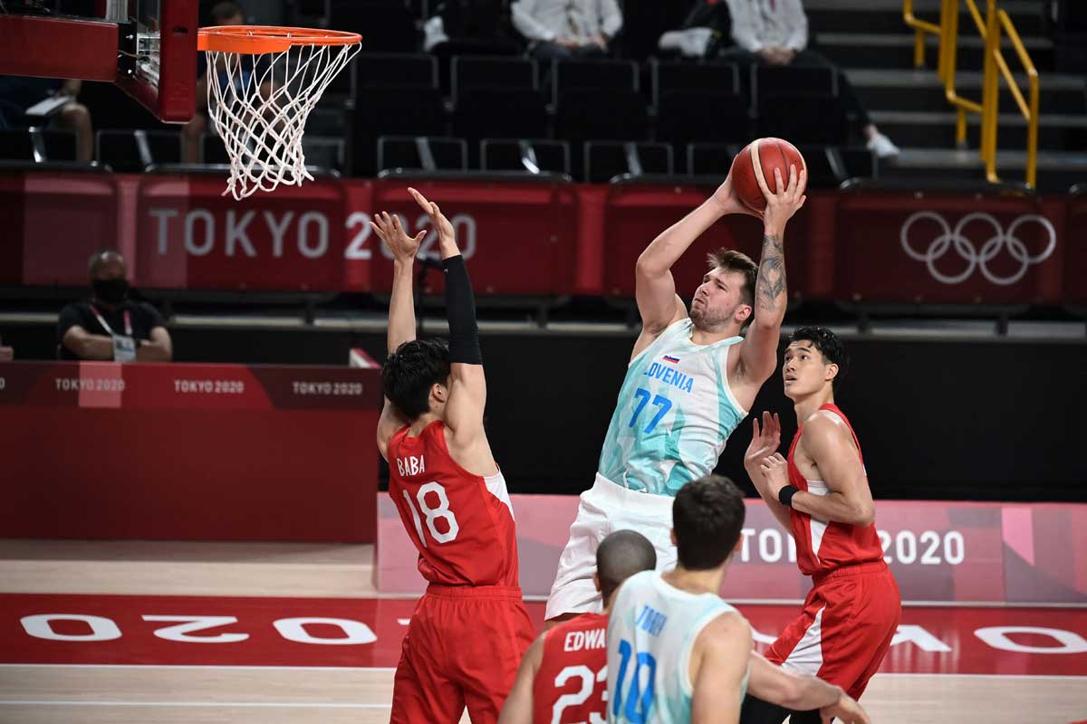 Básquetbol: Doncic somete a Japón y Eslovenia ya está en cuartos de Tokio-2020