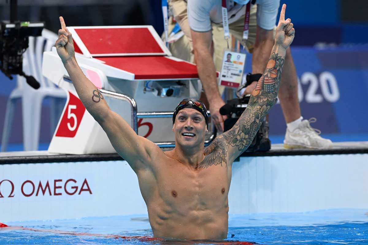Dressel se corona en la prueba reina de la natación en Tokio-2020, Ledecky heroica