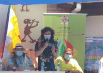 Careaga dona alimentos al SERNAP por los incendios en los bosques