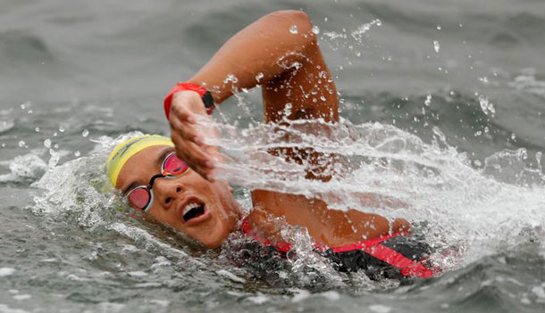 Ana Marcela Cunha ofrece nuevo oro a Brasil en natación en aguas abiertas