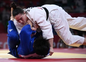La judoca brasileña Mayra Aguiar logra su tercer bronce olímpico