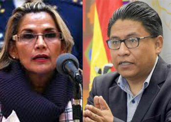 La expresidenta Áñez demanda al ministro Lima por difamación y calumnia
