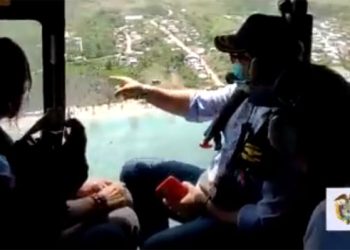 Duque denuncia ataque con disparos contra helicóptero en el que viajaba cerca de frontera colombo-venezolana