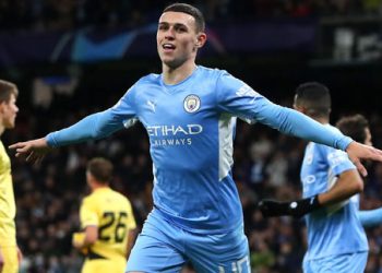 Manchester City recupera la confianza con goleada 4-1 ante el Brujas