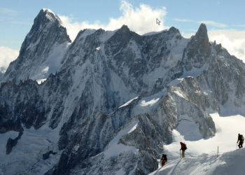 Calculan a la baja la altitud del Mont Blanc