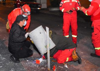 Aprehenden a sospechoso de haber causado una explosión cerca de la Alcaldía de La Paz