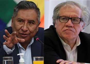 Mayta dice que Almagro y oposición complotan contra el país