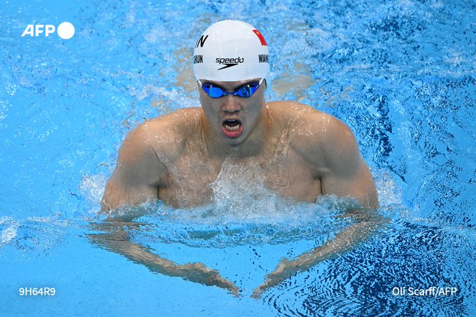 El chino Shun Wang se proclama campeón olímpico en 200 m estilos