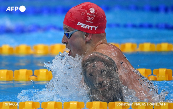 Oro olímpico y récord del mundo para Gran Bretaña en relevo mixto 4×100 metros estilos