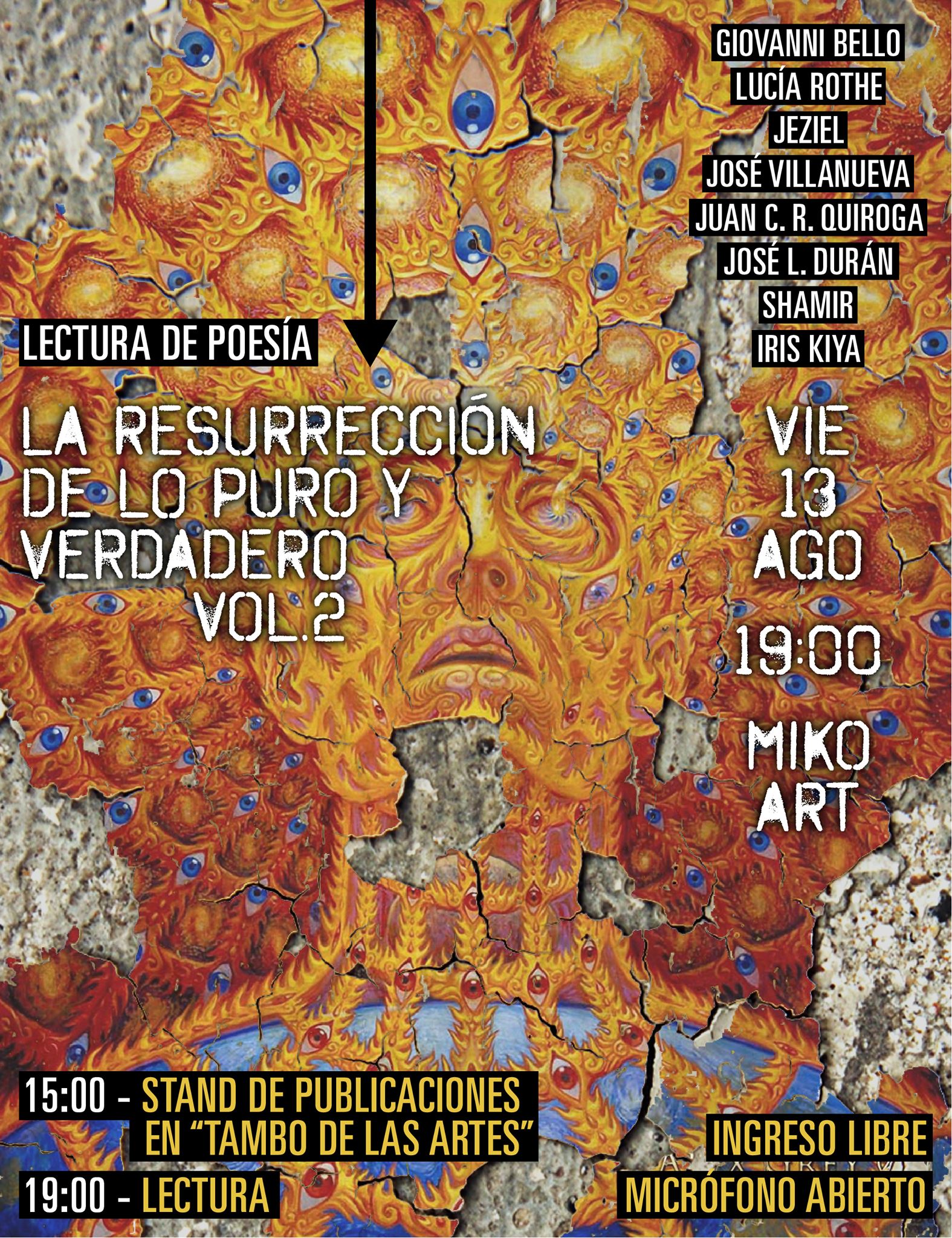 Microeditoriales se juntan en un micrófono abierto para reactivar la poesía