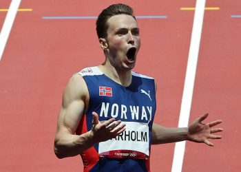 Karsten Warholm, el vikingo con alma de ‘showman’