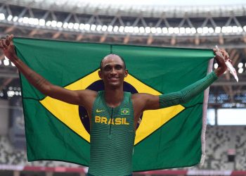 Alison dos Santos, el atleta brasileño de cicatrices de bronce