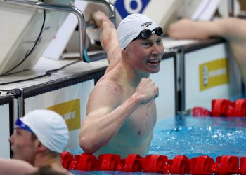El británico Dean gana oro en 200 m libre, el brasileño Scheffer bronce