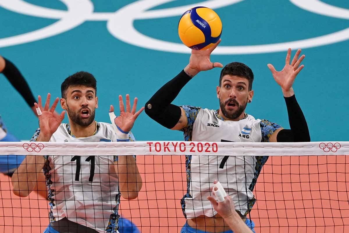 Épica victoria de Argentina ante Italia para meterse en semis del vóley