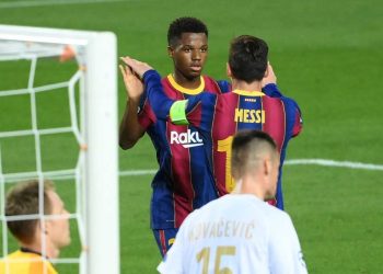 Ansu Fati: ‘Nadie va a igualar lo que ha hecho Messi’