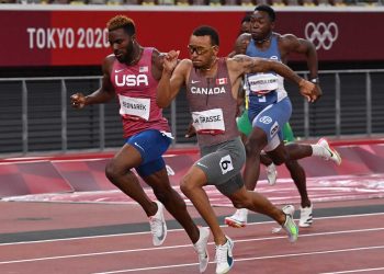 El canadiense Andre De Grasse sucede a Bolt como campeón olímpico de 200 metros