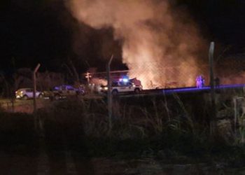 Por tercera vez atacan puestos de control aduanero fronterizo y queman instalaciones