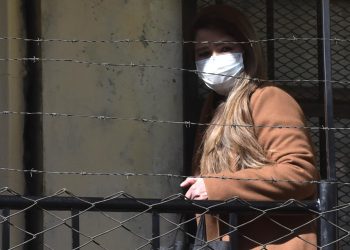 Áñez aprovechó el lío entre Morales y García para pronunciarse.