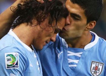 Suárez y Cavani encabezan la lista de convocados de Uruguay para la Copa América