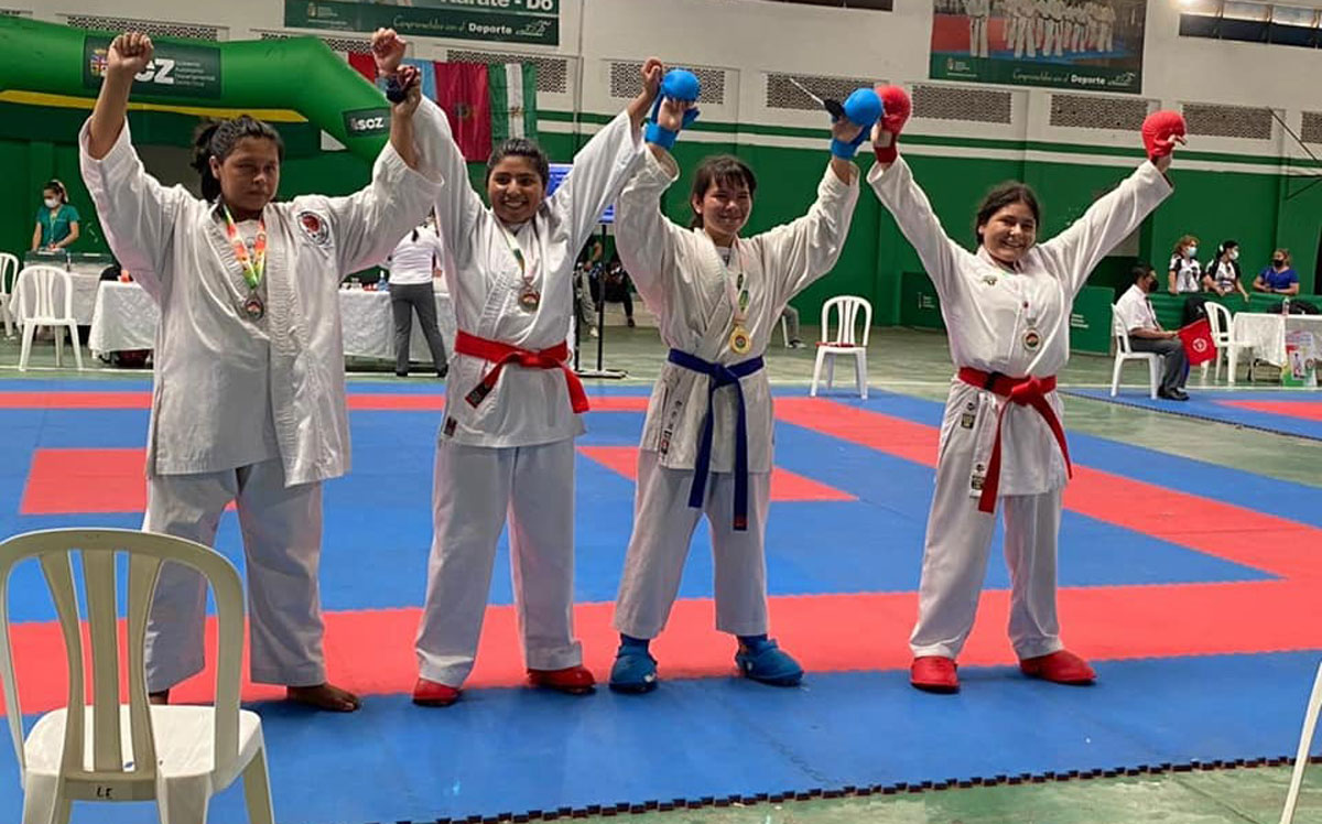 Santa Cruz gana el Nacional de Karate