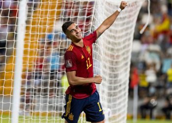 ‘Un partido especial’, dice Ferran tras marcarle un doblete a Italia