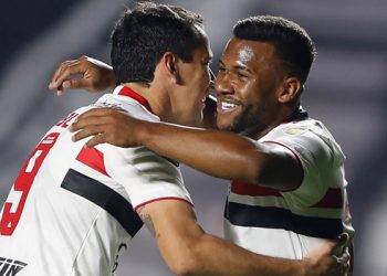 Sao Paulo y Palmeiras empatan en regreso de Dani Alves a la Libertadores