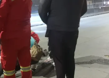 Bomberos auxilió a la víctima/RRSS