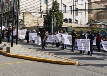Empresas constructoras y de servicios exigen a la Alcaldía de La Paz pago de Bs 10 MM