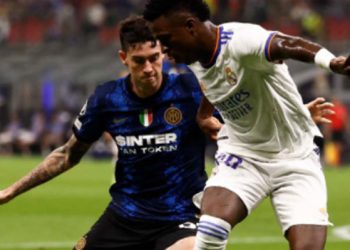 El Real Madrid gana 1-0 al Inter en su estreno en la Liga de Campeones
