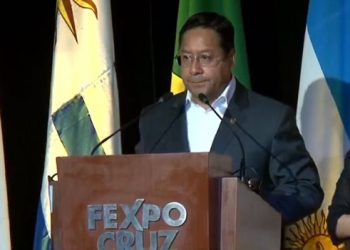 En la Expocruz, Arce compromete apoyo a  Santa Cruz y dice que ‘el modelo neoliberal no puede volver’