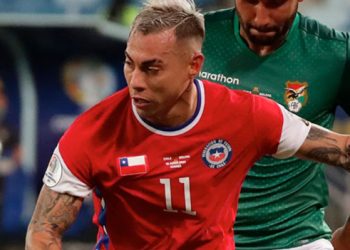 Eduardo Vargas, el amo del gol de la Copa América iguala a Paolo Guerrero