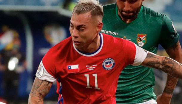 Eduardo Vargas, el amo del gol de la Copa América iguala a Paolo Guerrero