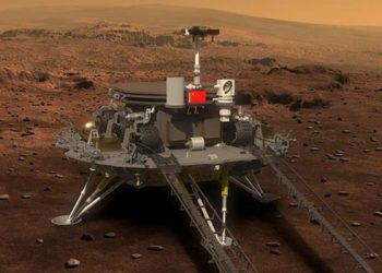 China logra posar pequeño robot en Marte