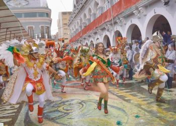 El viernes se realizará la presentación del Carnaval de Oruro 2026. FOTO: FACLD