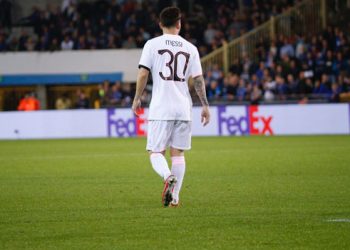 Messi debuta como titular en el PSG con 1-1 en Brujas en Champions