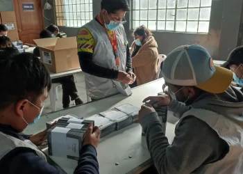 El TED Santa Cruz inicia el control de papeletas rumbo al balotaje