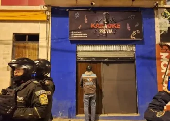 Además ofertaban bebidas alcohólicas sin registro/AMUN
