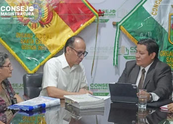 Magistratura intensifica supervisión en juzgados de Santa Cruz por mora judicial